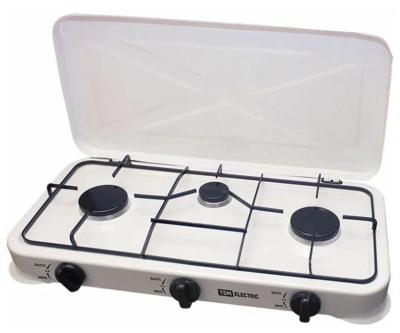 Плита  настольная газовая TDM Electric ГП-2 белая (2-конф)