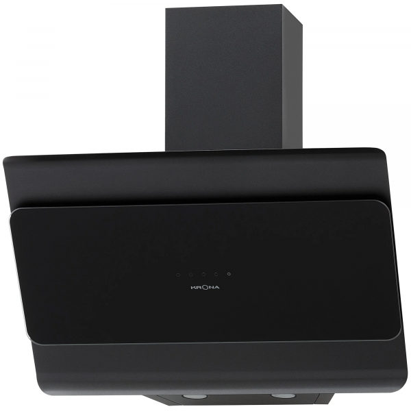Вытяжка каминная наклонная KRONA URAN 600 DN BLACK 4S