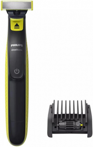 Триммер PHILIPS OneBlade QP2721/20 черный/лайм