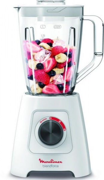 Блендер стационарный MOULINEX LM420110 белый