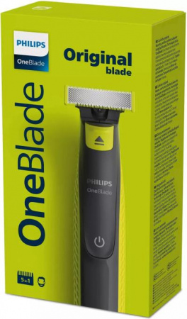Триммер PHILIPS OneBlade QP2721/20 черный/лайм