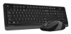 Клавиатура + мышь A4TECH Fstyler FG1010S черный/серый черный/серый USB беспроводная Multimedia (FG1010S GREY)