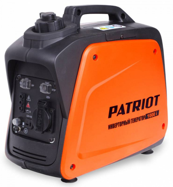 Генератор бензиновый PATRIOT 1000i 0.9кВт