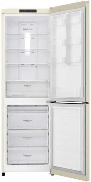 Холодильник LG GA-B419 SEJL бежевый (двухкамерный)