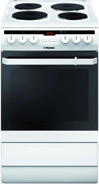 Плита электрическая HANSA FCEW68220 белый (конвекция)