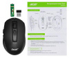 Мышь ACER OMR060 черный оптическая (1600dpi) беспроводная USB (6but) (ZL.MCEEE.00C)